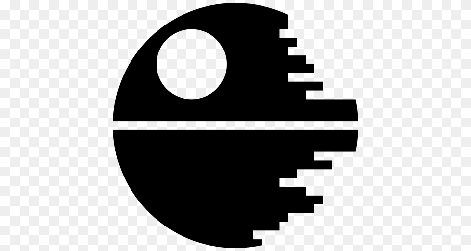 Death Star Icon Star Wars Iconset Sensible World, Gray Free Transparent Png