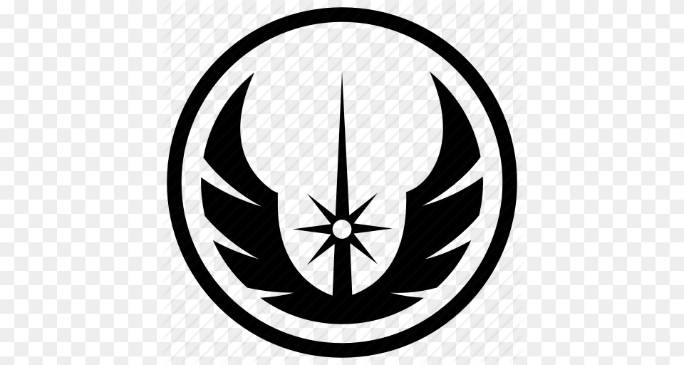 Death Star Jedi Order Sign Skywalker Starwars Icon, Electronics, Hardware, Emblem, Symbol Png Image