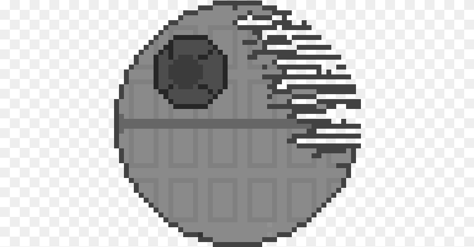 Death Star Pixel Art, Qr Code Free Png Download