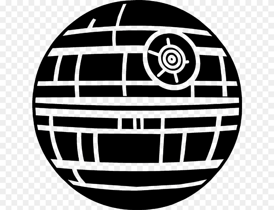 Death Star Silhouette Death Star Template For T Shirt Iron, Cad Diagram, Diagram, Weapon, Ammunition Free Transparent Png