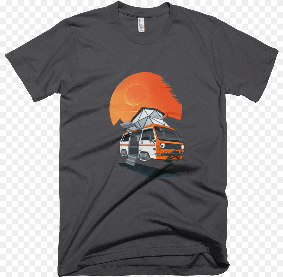 Death Star Sunset Tshirt Anaconda Squeeze T Shirt, Clothing, T-shirt, Car, Transportation Free Png Download