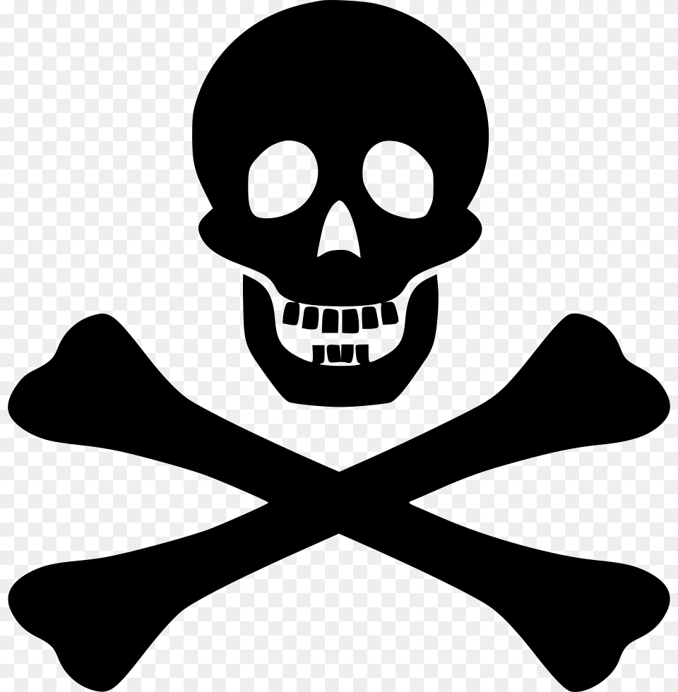 Death Symbol, Stencil, Person, Pirate, Baby Free Png Download