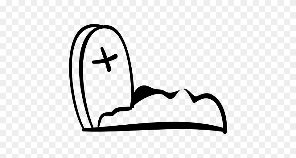 Death Tombstone Cross Cemetery Tomb Ground Halloween Icon, Cap, Clothing, Hat, Baseball Cap Png Image