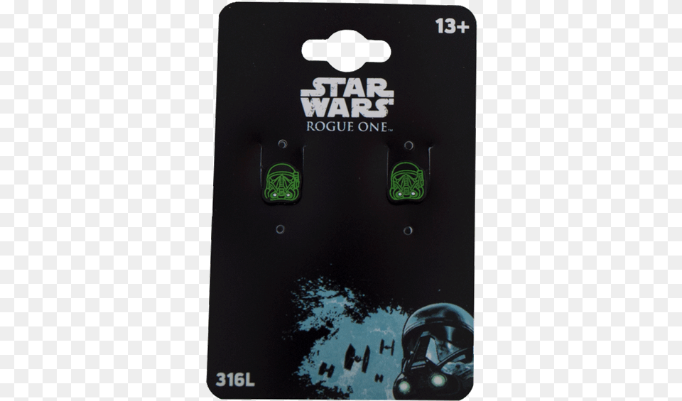 Death Trooper Stud Earrings Star Wars Rogue One Rebel Dossier By Jason Fry Free Png