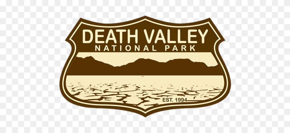 Death Valley National Park Logo, Badge, Symbol Free Transparent Png