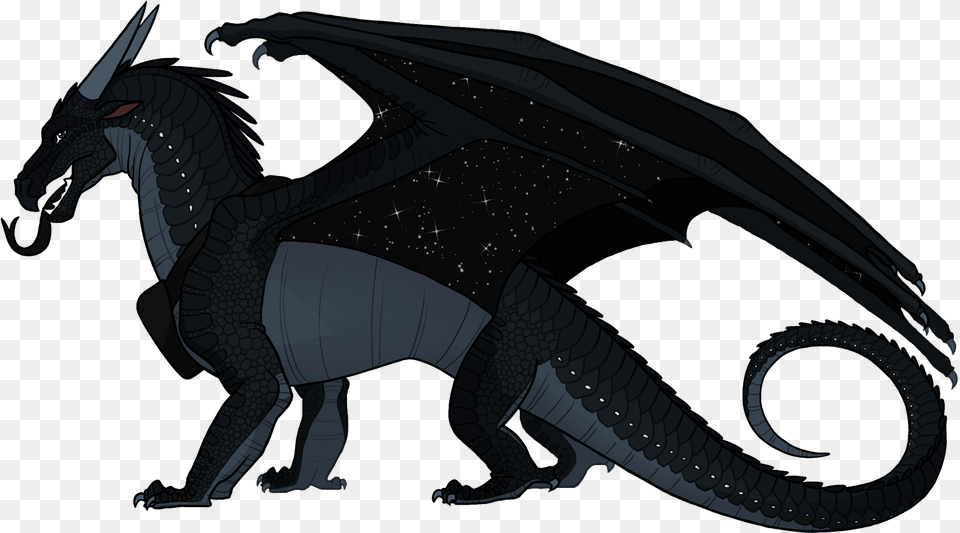 Deathbringertemplate Nightwing Wings Of Fire, Dragon, Animal, Dinosaur, Reptile Free Transparent Png