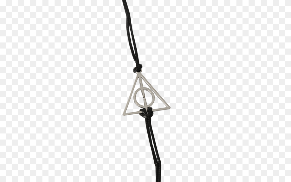Deathly Hallows Bracelet, Accessories, Triangle, Jewelry, Necklace Png Image