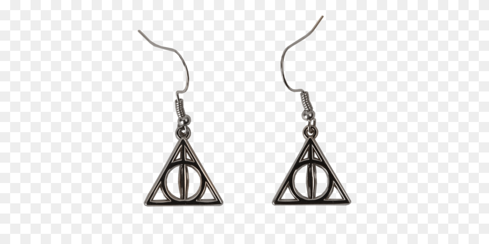 Deathly Hallows Earrings, Accessories, Earring, Jewelry Free Png Download