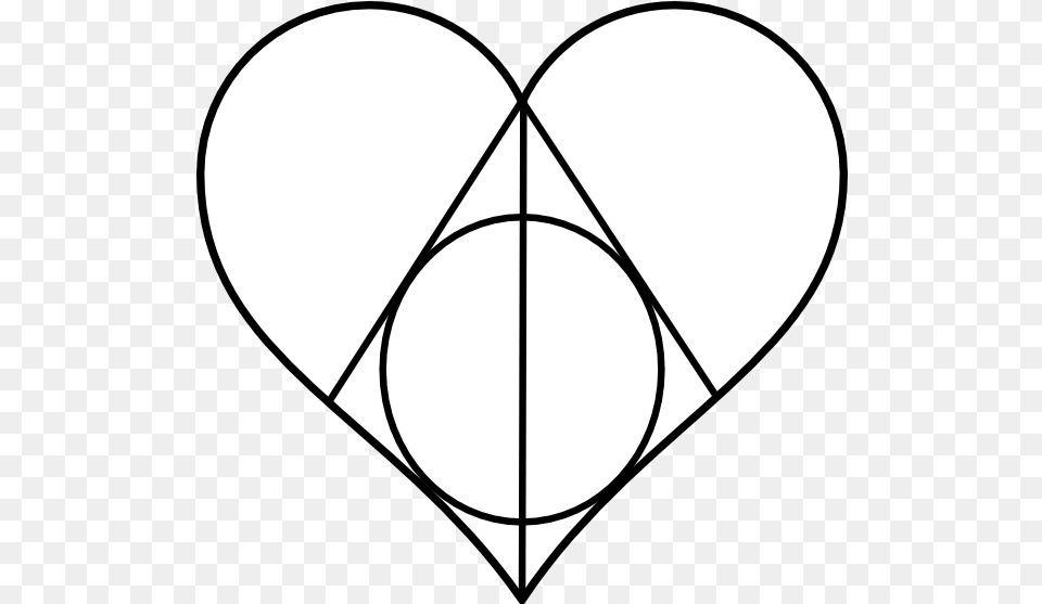 Deathly Hallows Heart Clip Art Vector Clip Harry Potter, Toy, Astronomy, Moon, Nature Free Png