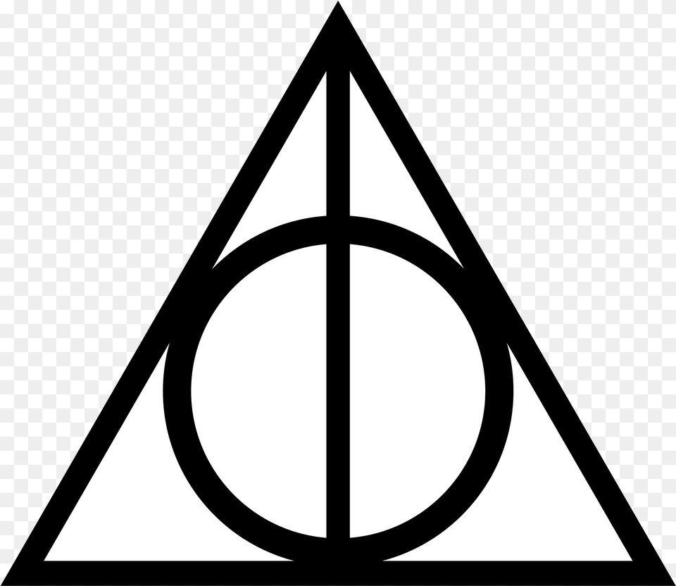 Deathly Hallows Symbol, Triangle Free Png