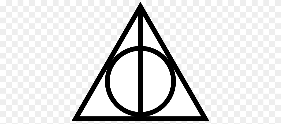 Deathly Hallows Symbol, Triangle Png Image