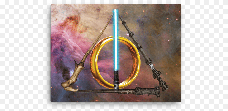 Deathly Hallows Symbol Of Deathly Hallows Star Wars, Sword, Weapon Free Png
