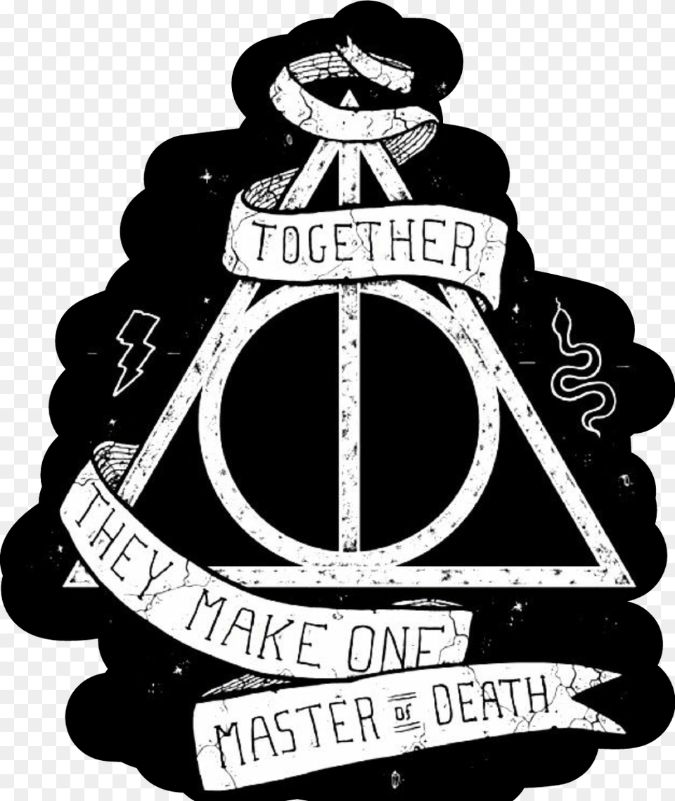 Deathlyhallows Harrypotter Death Gifts Harry Potter, Logo, Symbol Free Png