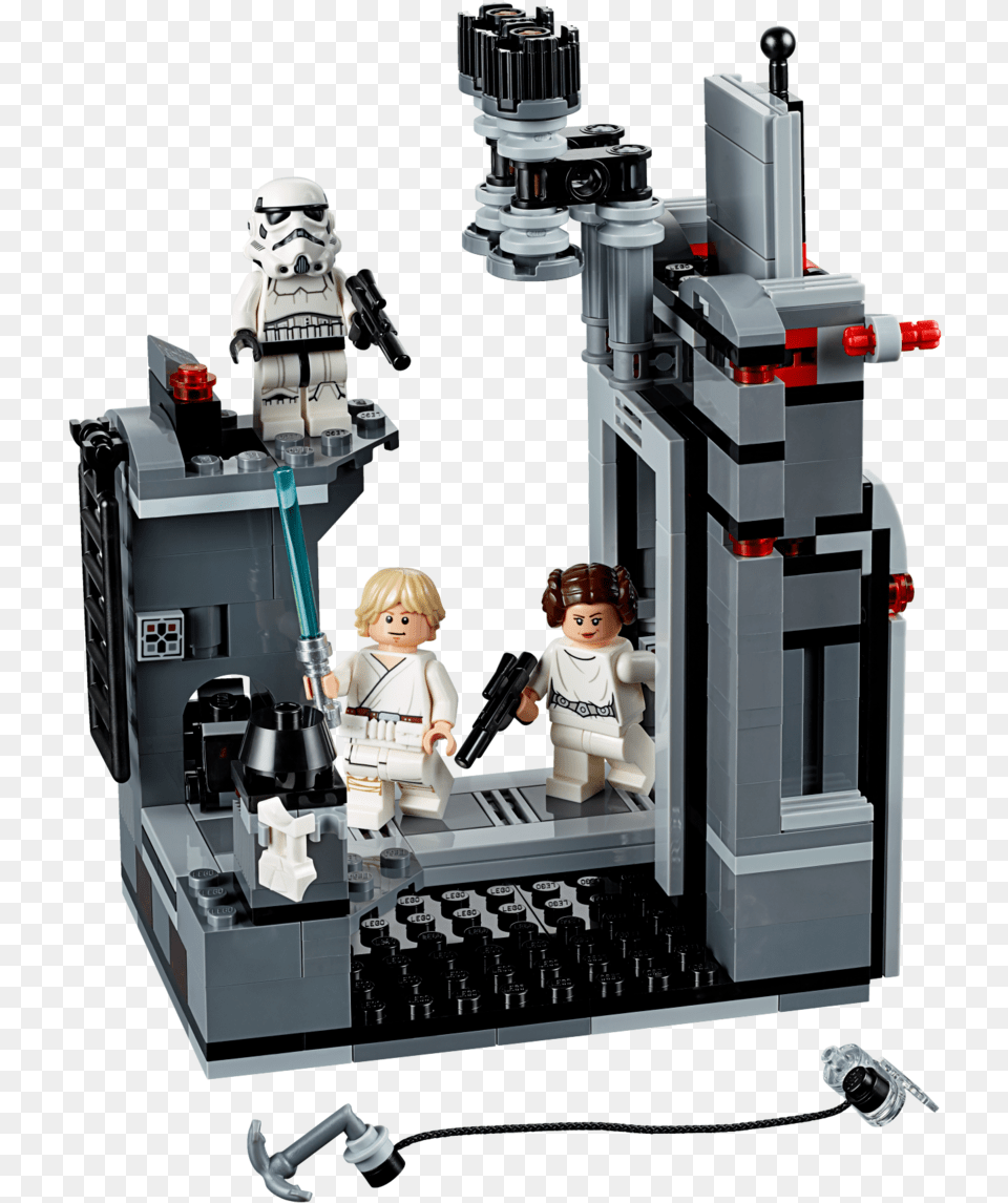 Deathstar Lego Death Star Escape Vippng Lego Star Wars Death Star Escape, Baby, Person, Toy, Face Free Transparent Png