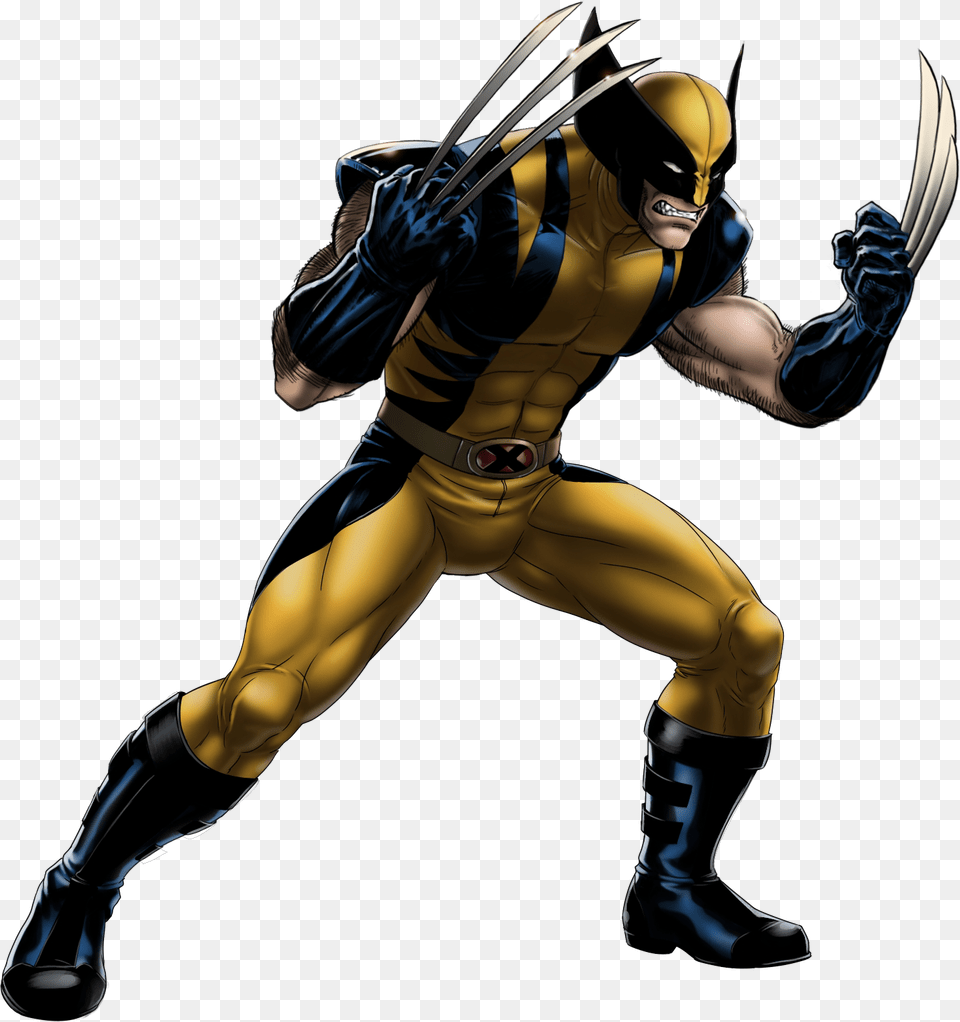 Deathstroke And Wolverine Vs Rhino Thing Colossus And Luke Cage, Adult, Female, Person, Woman Png Image