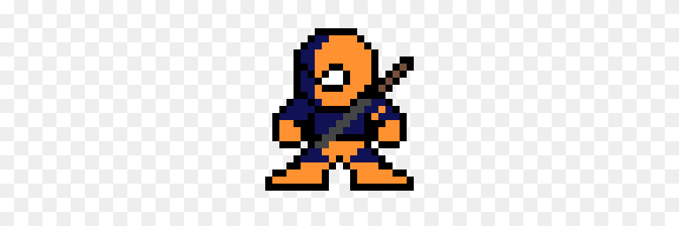 Deathstroke Baggyrabbit Pixel Art Maker, Qr Code Png Image