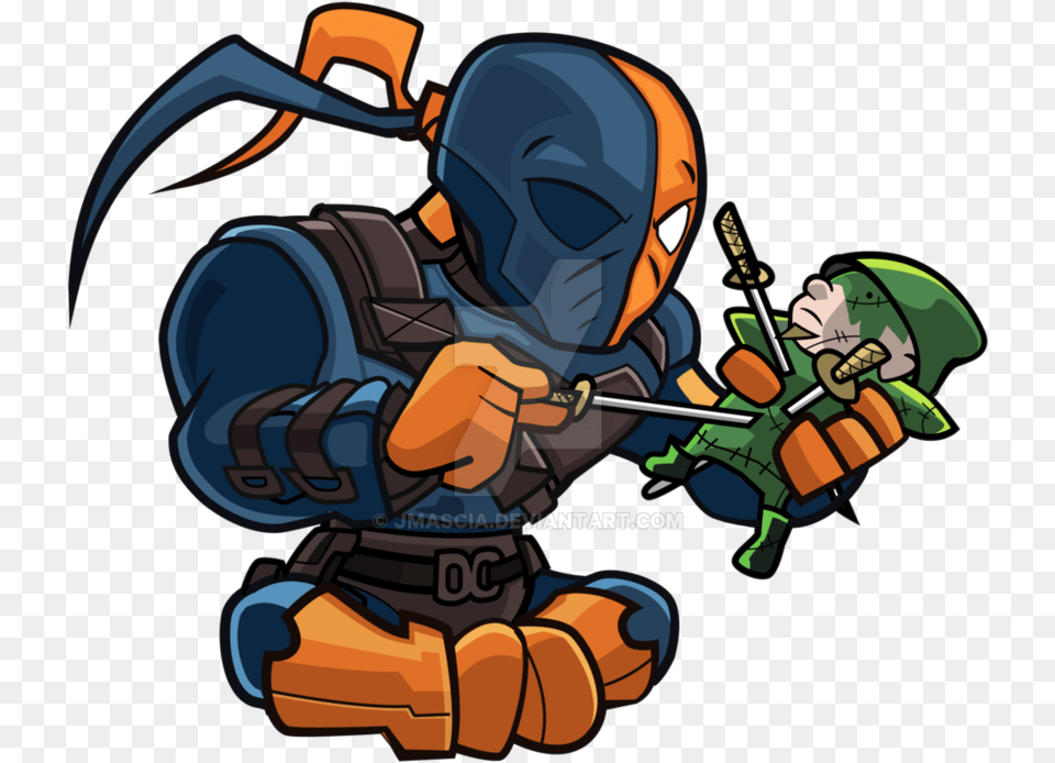 Deathstroke Cartoon Drawing Animated Deathstroke, Paintball, Person, Baby Png Image