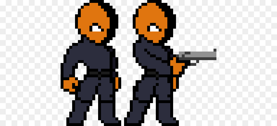 Deathstroke Model Pixel Art, People, Person Png Image