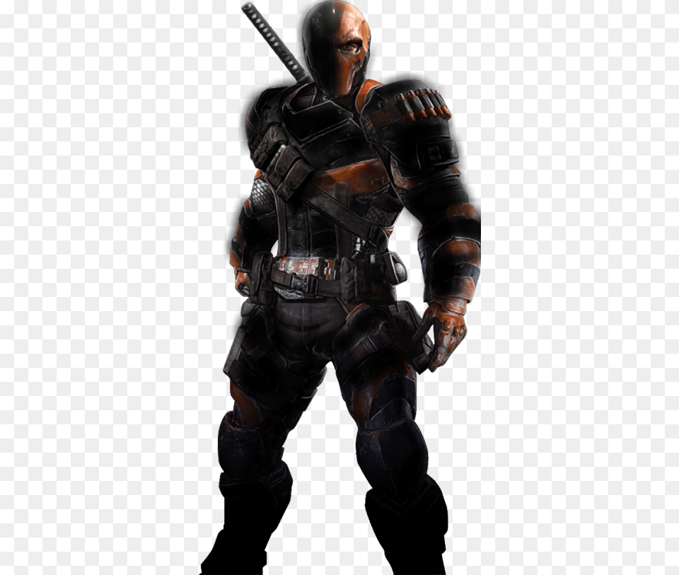 Deathstroke Render By Mrv Deathstroke Arkham Origins, Adult, Male, Man, Person Png Image