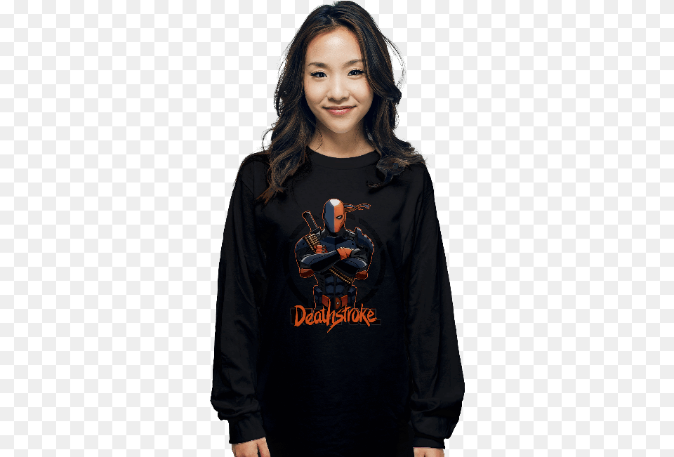 Deathstroke Shirt, Long Sleeve, T-shirt, Clothing, Sleeve Free Png
