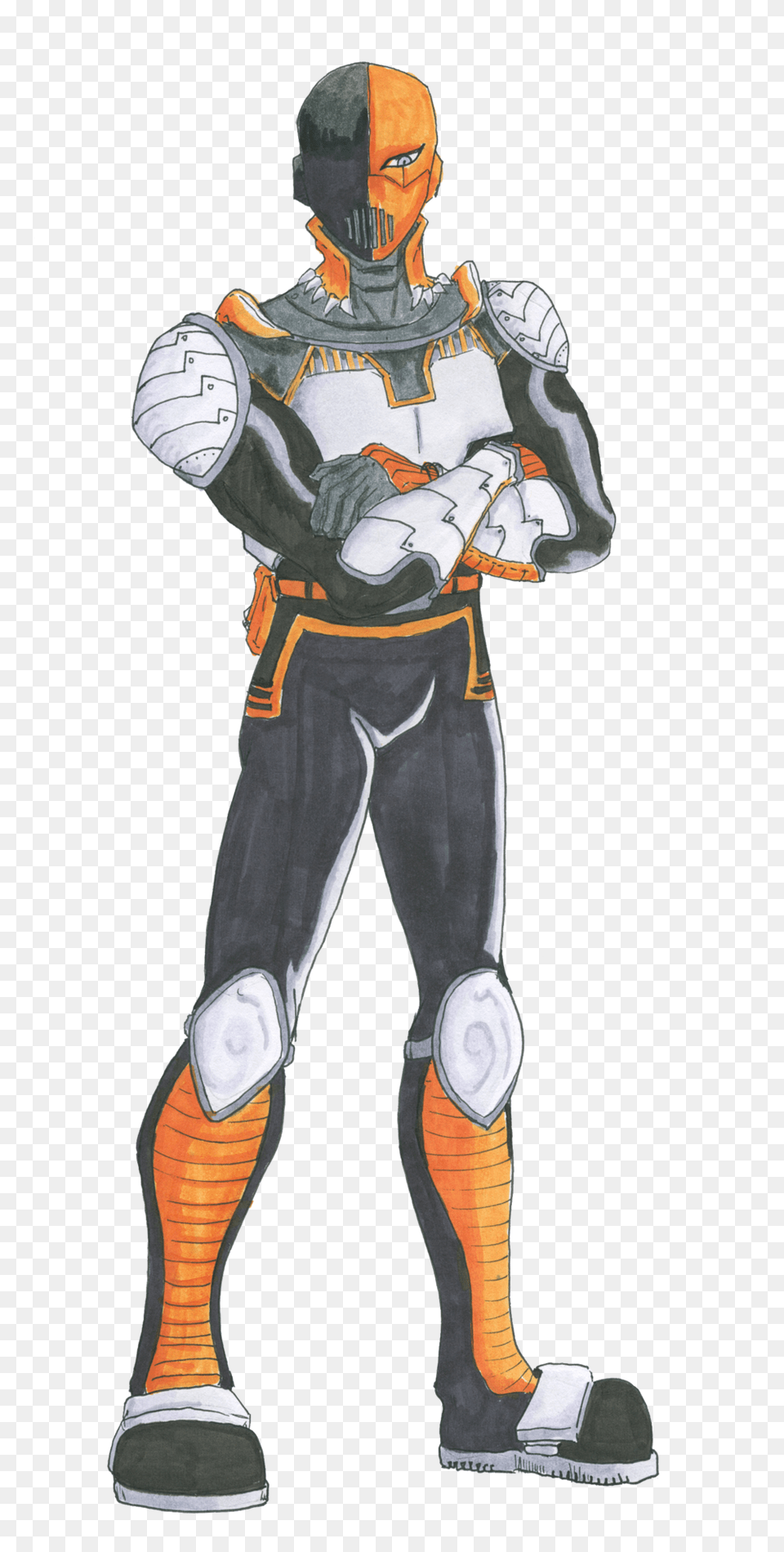 Deathstroke Transparent Alternate Masked Fighter, Adult, Person, Man, Male Png