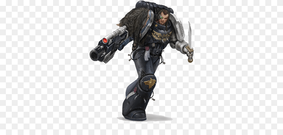Deathwatch Tactical Marine Space Wolves, Adult, Male, Man, Person Free Png