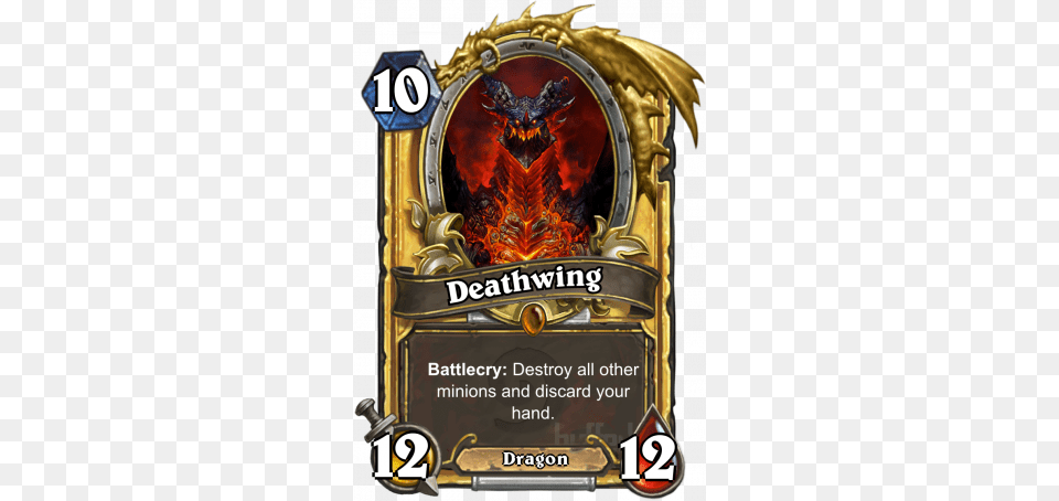 Deathwing World Of Warcraft Cataclysm, Advertisement, Poster Free Png