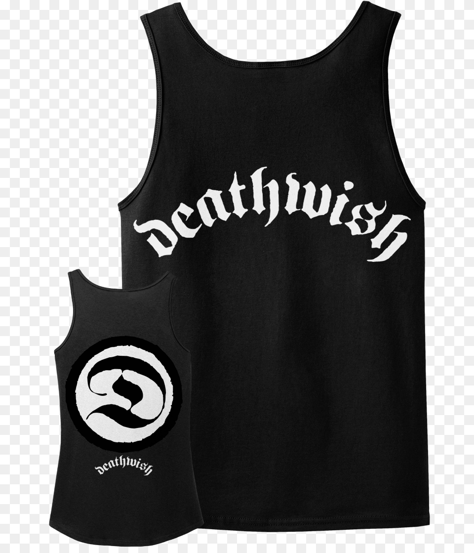 Deathwish Quotarchquot Black Tank Top Deathwish Inc, Clothing, Tank Top, Vest Free Transparent Png