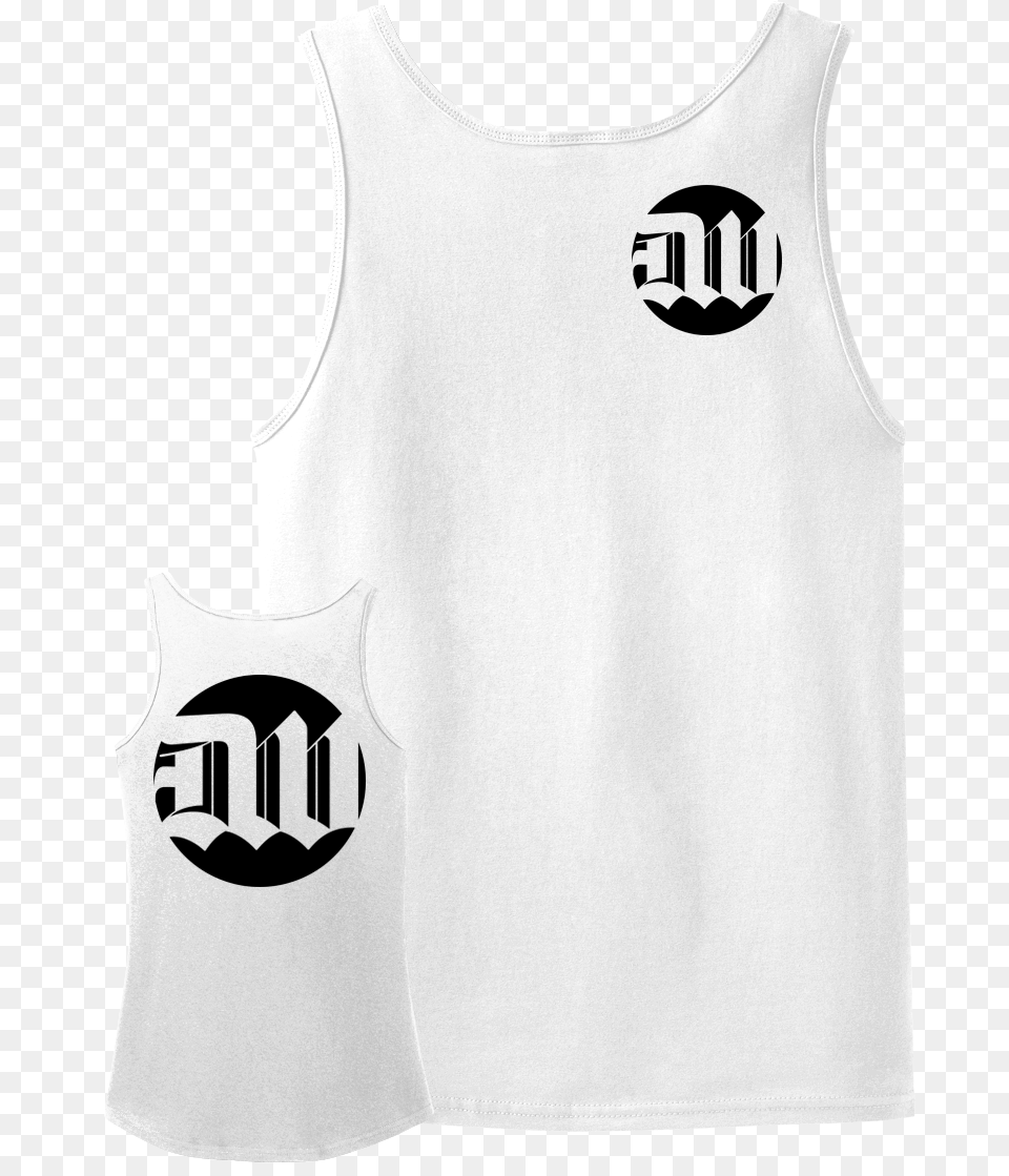 Deathwish Quotnew Logoquot White Shirt, Clothing, Tank Top Free Png Download