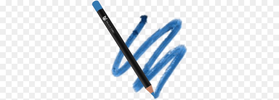 Deaux Girl Eyeliner Eye Pencil In Pacific Blue Calligraphy Png