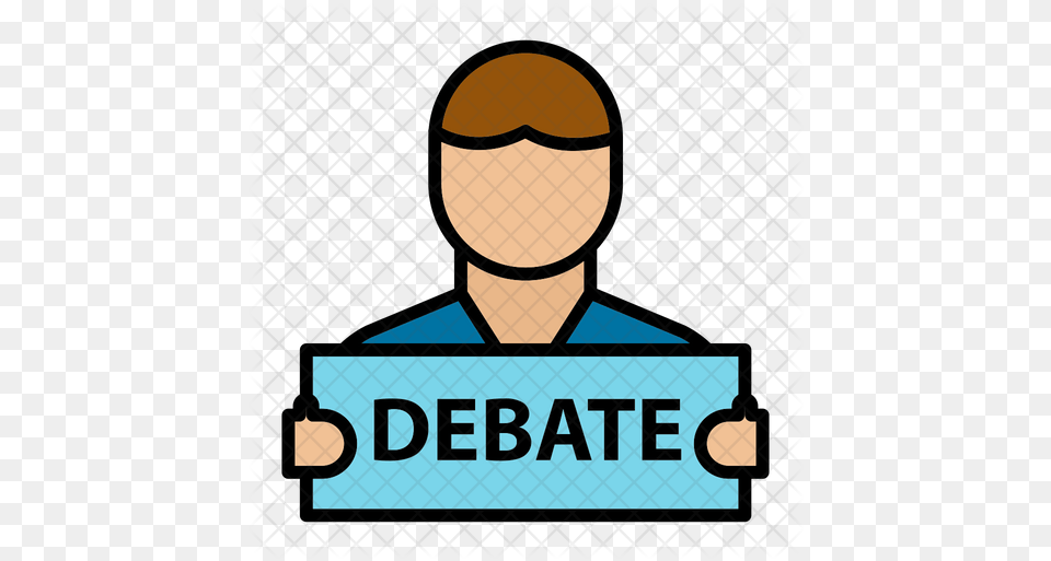 Debate Icon Icon, People, Person, Text Free Png