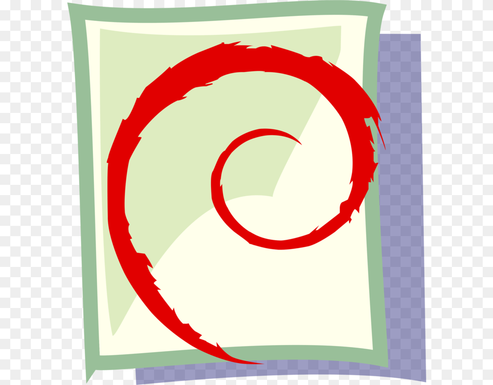 Debian Linux Distribution Computer Icons Software, Spiral, Food, Ketchup Free Png Download