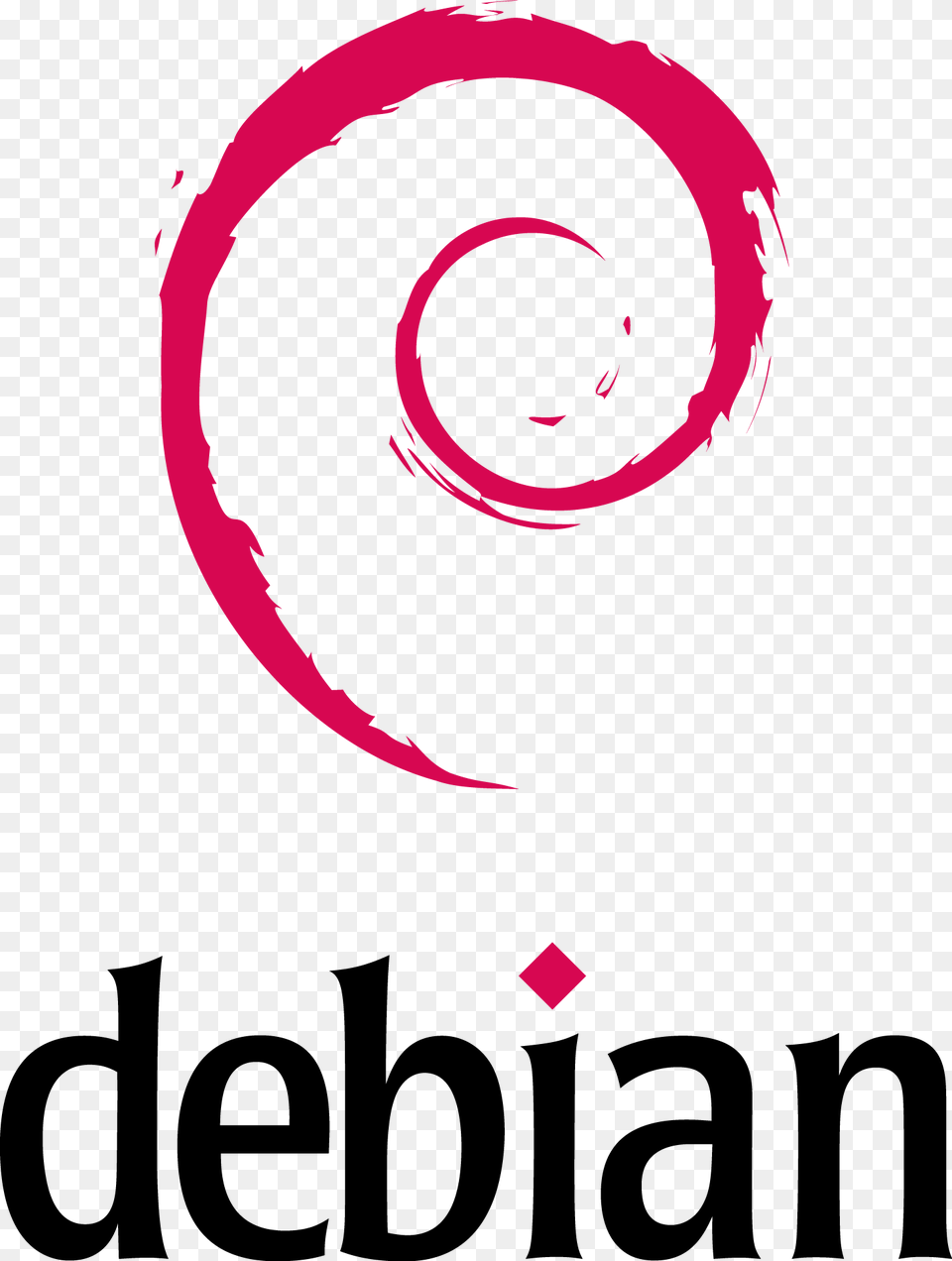 Debian Logo, Spiral, Coil Free Png Download