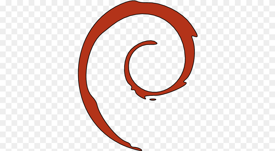 Debian Swirl Debian Logo Vector, Spiral, Astronomy Png Image