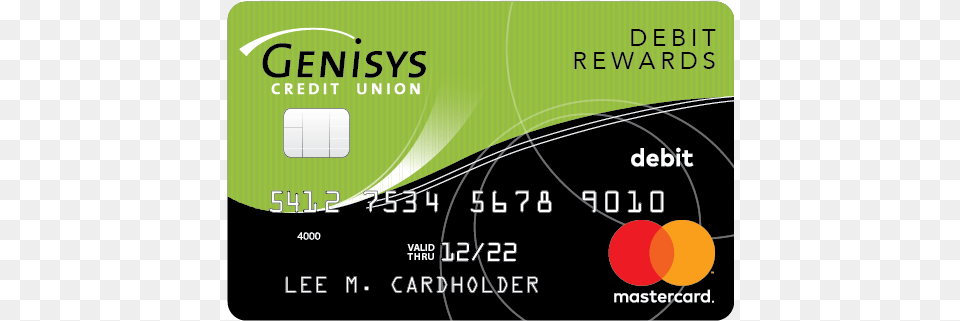 Debit Card Rewards From Genisys And Mastercard Genisys Credit Union, Text, Credit Card Png