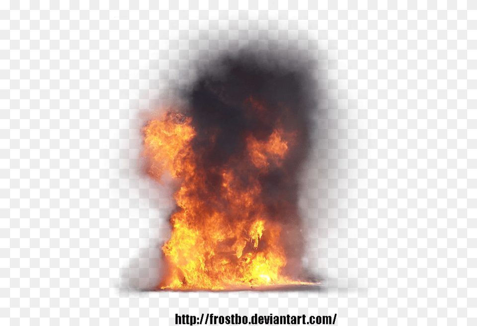 Debris Fire Transparent Fire With Smoke, Mountain, Nature, Outdoors, Bonfire Png