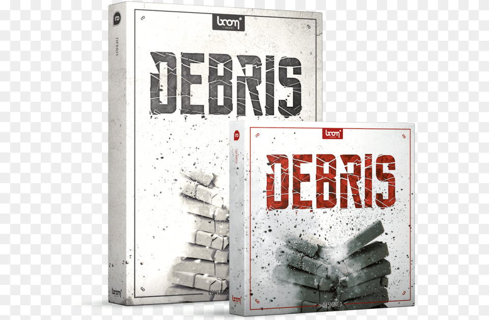 Debris Sound Effects Library Product Box Book Cover, Publication Free Transparent Png