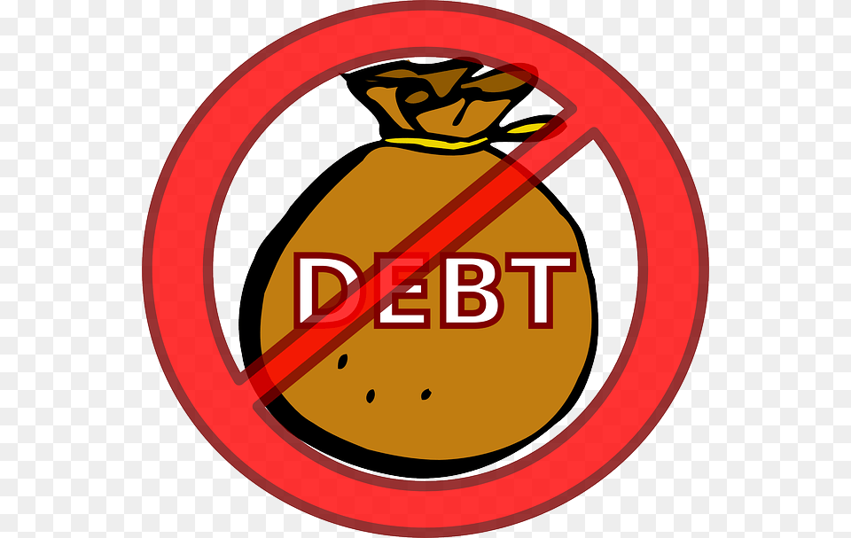 Debt Payment Financial Priority, Sign, Symbol, Bag, Road Sign Free Png Download