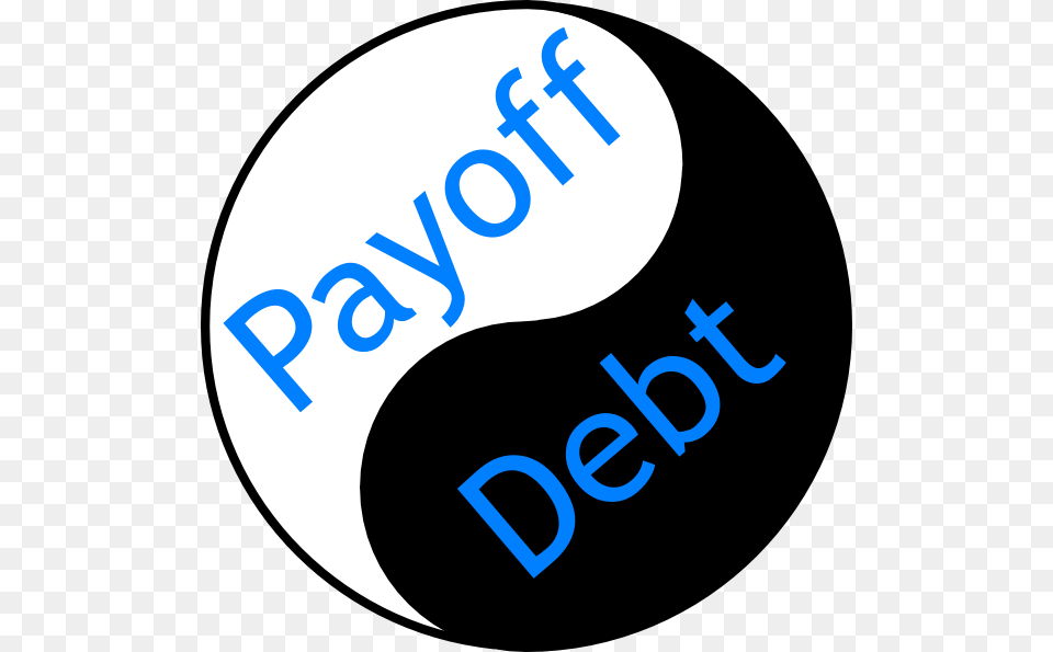Debt Payoff Ying Yang Clip Art, Logo, Text Free Transparent Png
