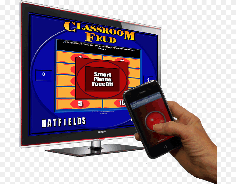 Dec Software Classroom Feud Family Feud Game Buzzer, Computer Hardware, Electronics, Hardware, Monitor Free Png
