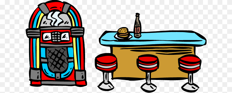 Decade Clipart, Diner, Food, Indoors, Restaurant Png Image