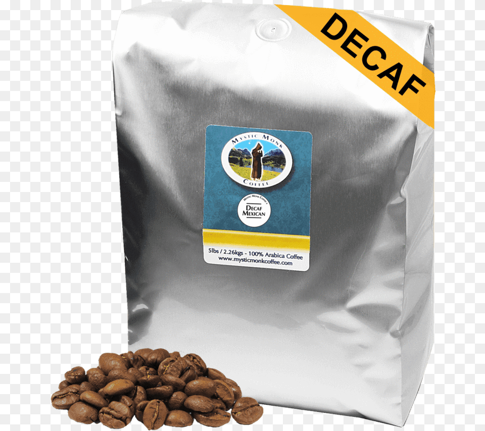 Decaf Mexican 5lb 5lb Coffee Coffee, Person, Beverage, Business Card, Paper Free Transparent Png
