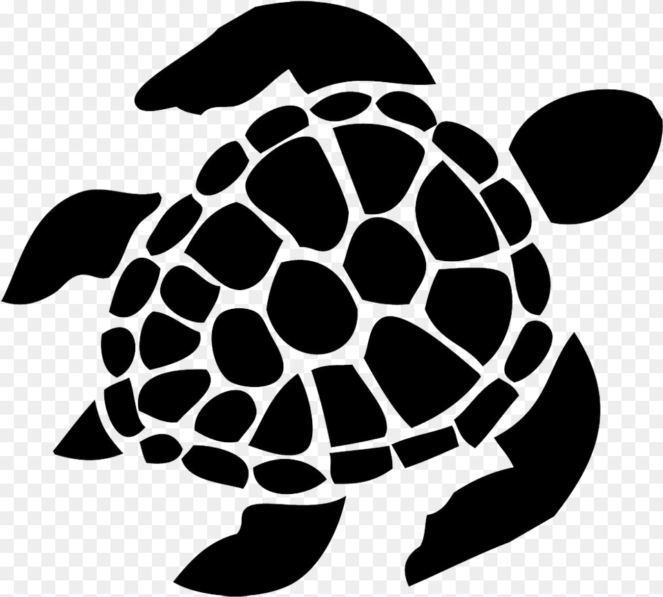 Decal Bumper Sticker Turtle Car Black And White Turtle, Sea Life, Animal, Tortoise, Reptile Png