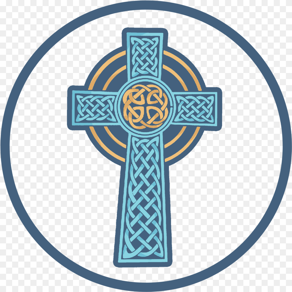 Decal Guru Celtic Knot Cross Wall Decal Black Celtic Cross, Symbol Free Transparent Png