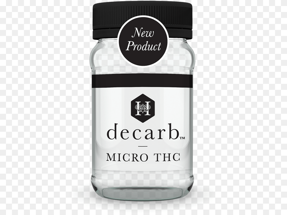 Decarb Micro Thc Hydropothecary Products, Jar, Bottle, Shaker Free Transparent Png