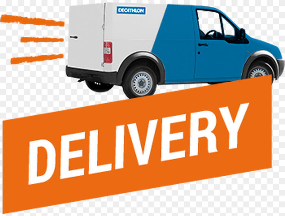 Decathlon Delivery, Moving Van, Transportation, Van, Vehicle Png Image
