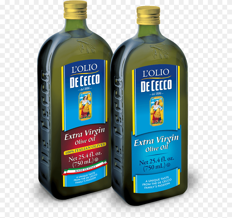 Dececco Extra Virgin Olive Oil, Alcohol, Beverage, Liquor, Person Free Png