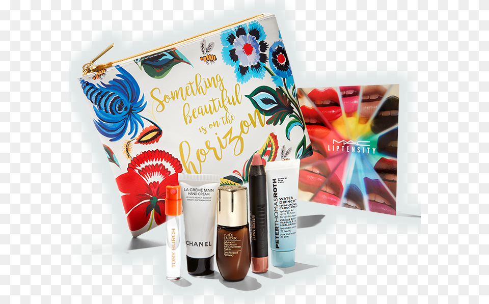 December Beauty Box, Cosmetics, Lipstick, Advertisement, Bottle Png
