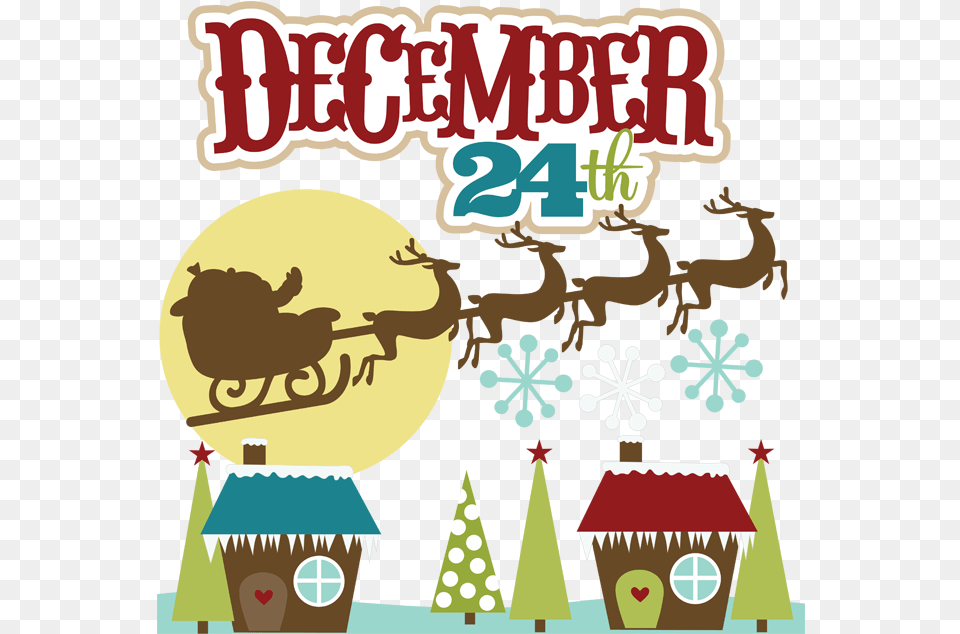 December Clipart Tiny Christmas Eve December 24, Circus, Leisure Activities, People, Person Png