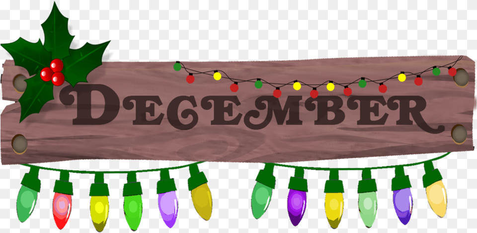 December December Banner Clipart, Leaf, Plant Free Png Download